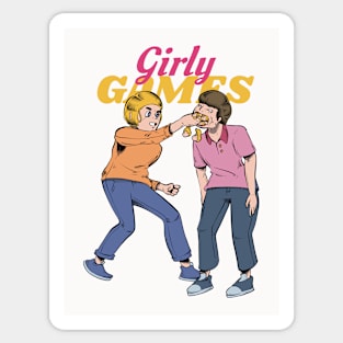 Boys Girly Games Sticker